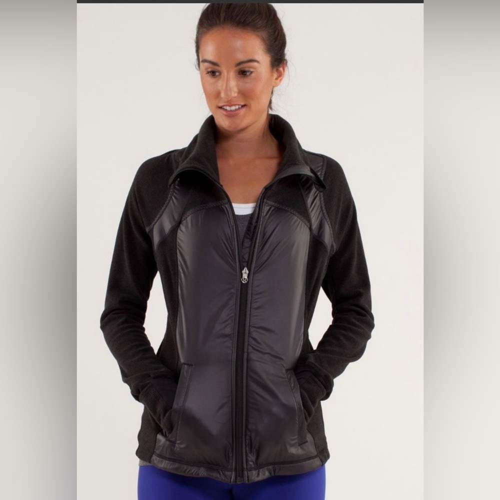 Lululemon black zip jacket